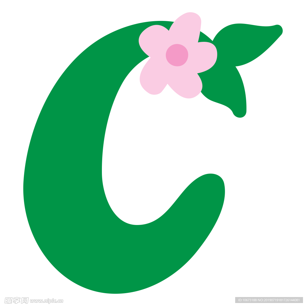 卡通字母