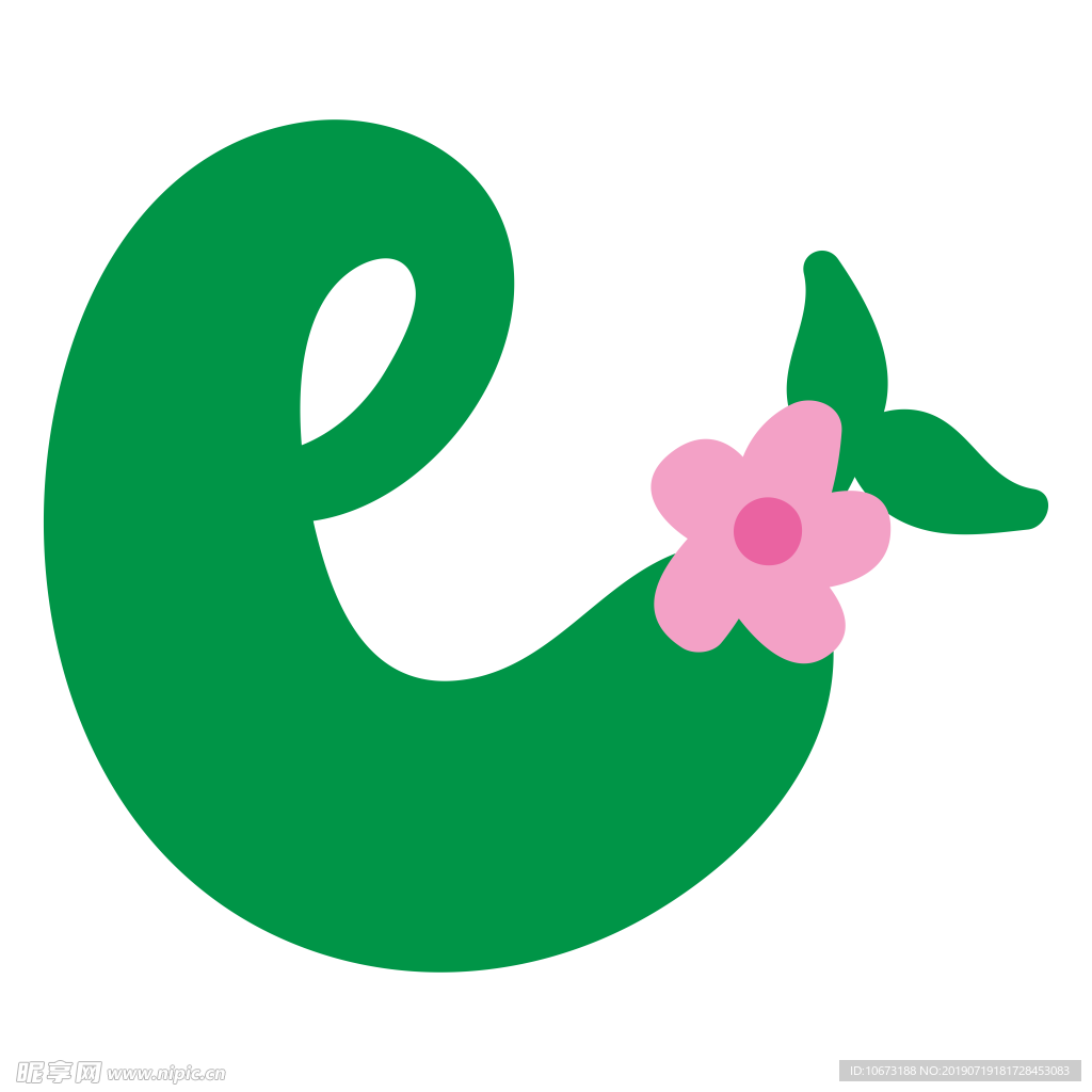 卡通字母