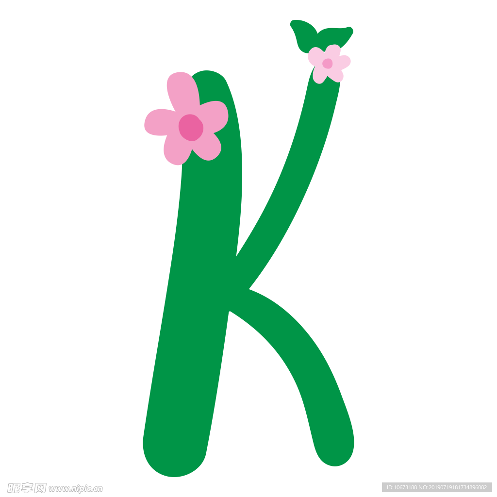 卡通字母