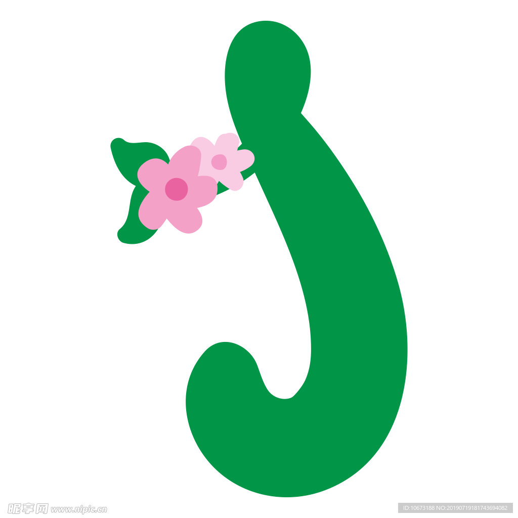 卡通字母