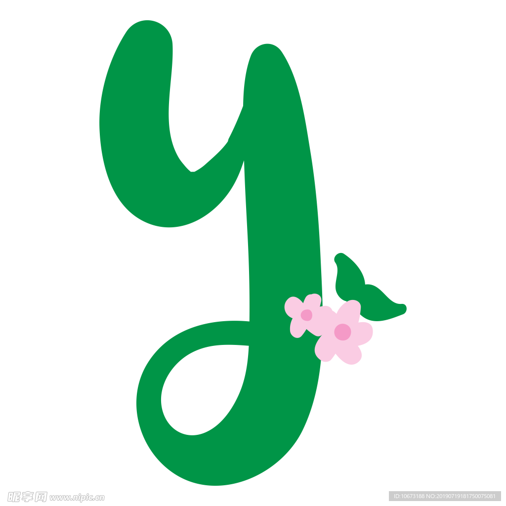 卡通字母