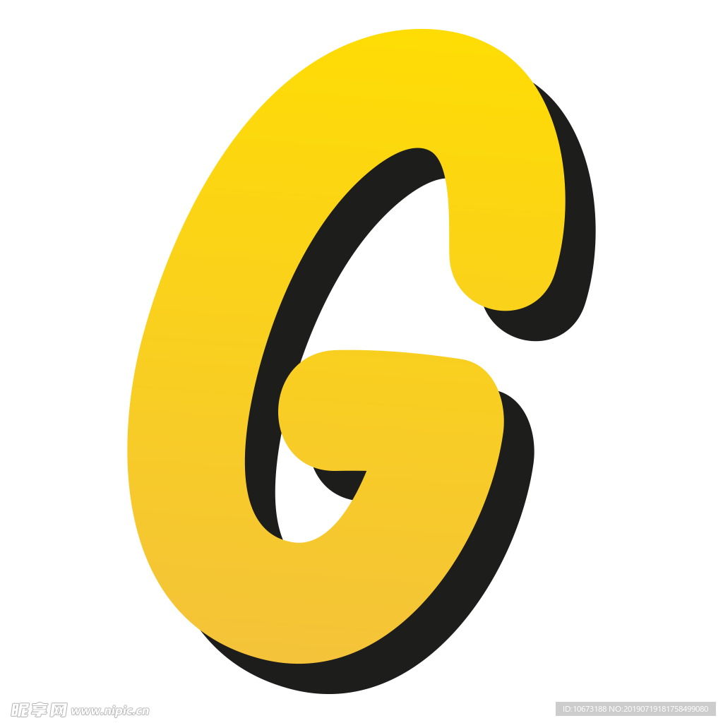 卡通字母