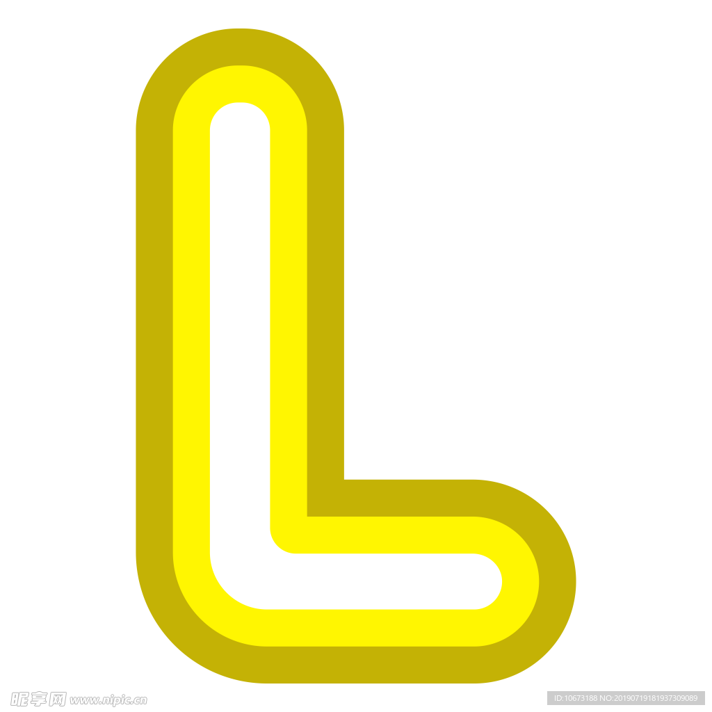 卡通字母