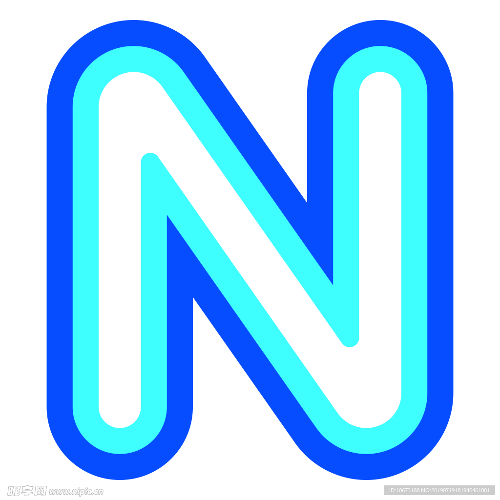 卡通字母