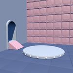 三维电商背景 三维 儿童 暖色