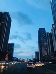 城市建筑自然风景背景画面