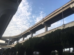 高架桥自然风景背景