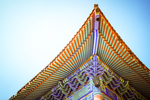 天目山禅源寺寺庙屋檐