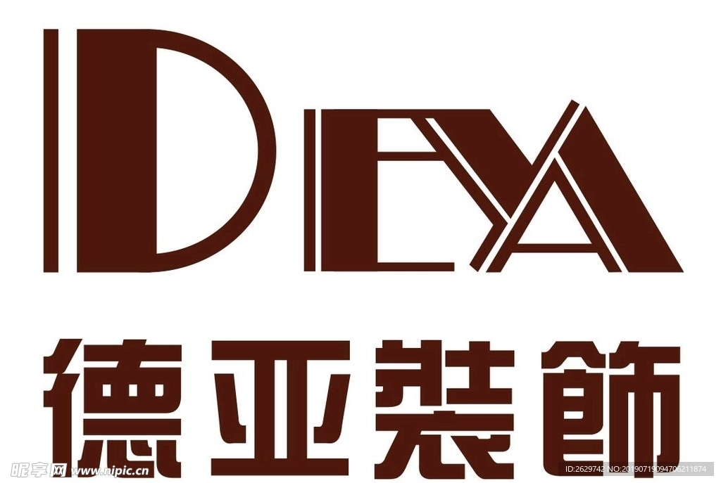 德亚装饰logo