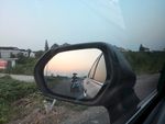 后视镜画面