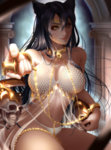 CG二次元可爱性感美女插画图片