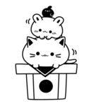 猫咪 矢量图