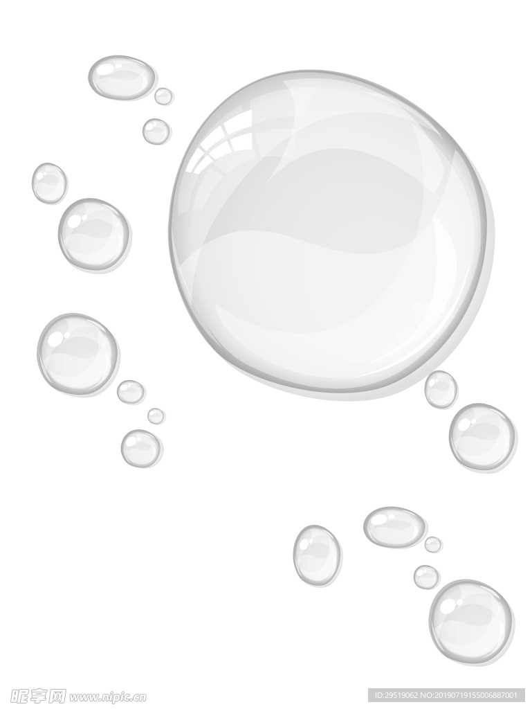 水滴素材