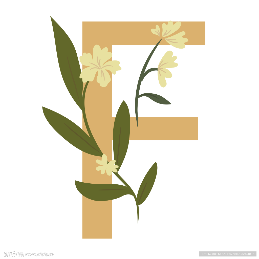 卡通字母