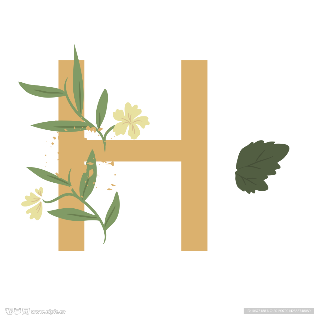 卡通字母