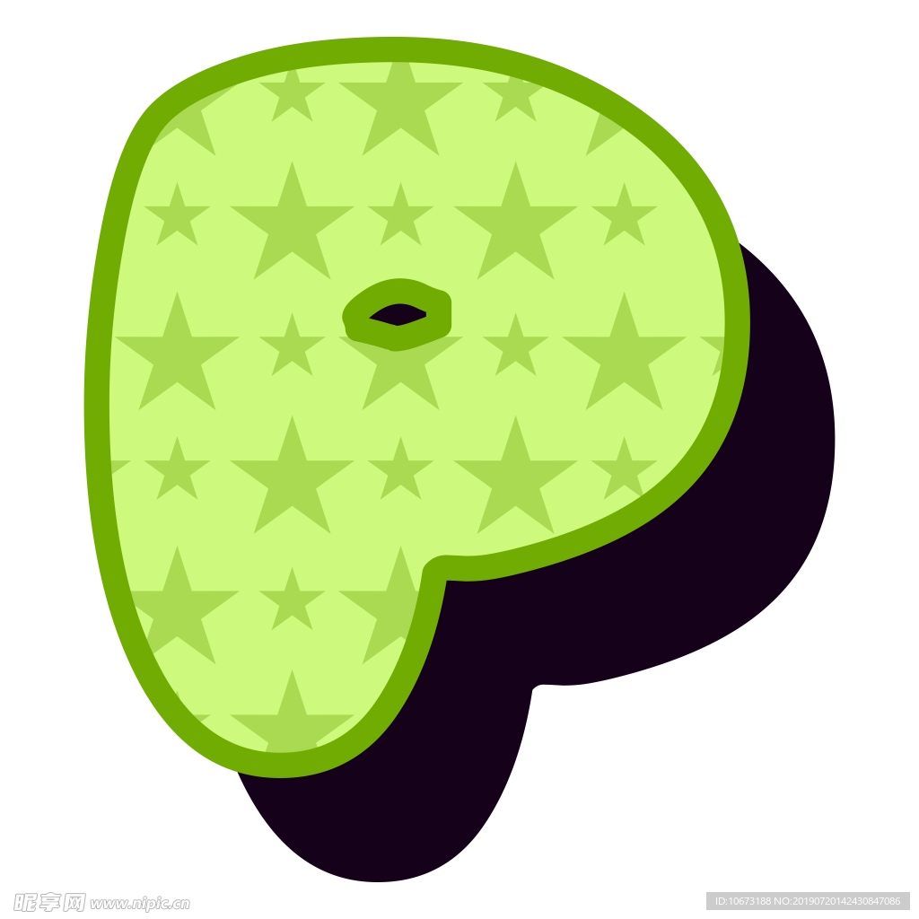 卡通字母