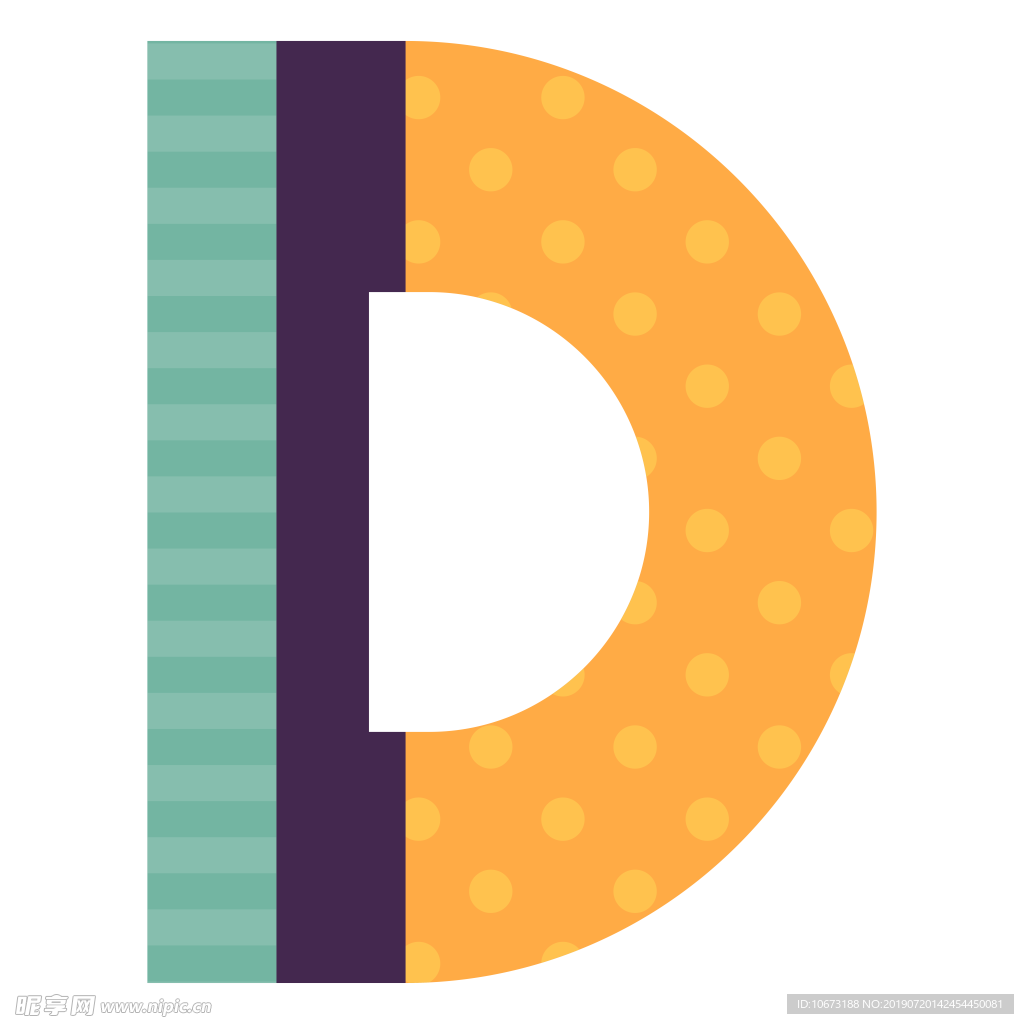 卡通字母