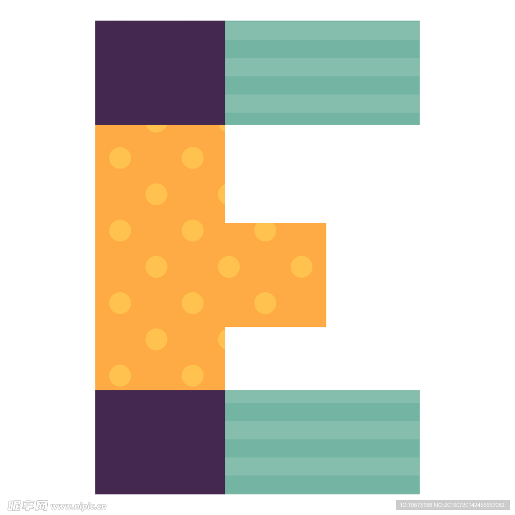 卡通字母