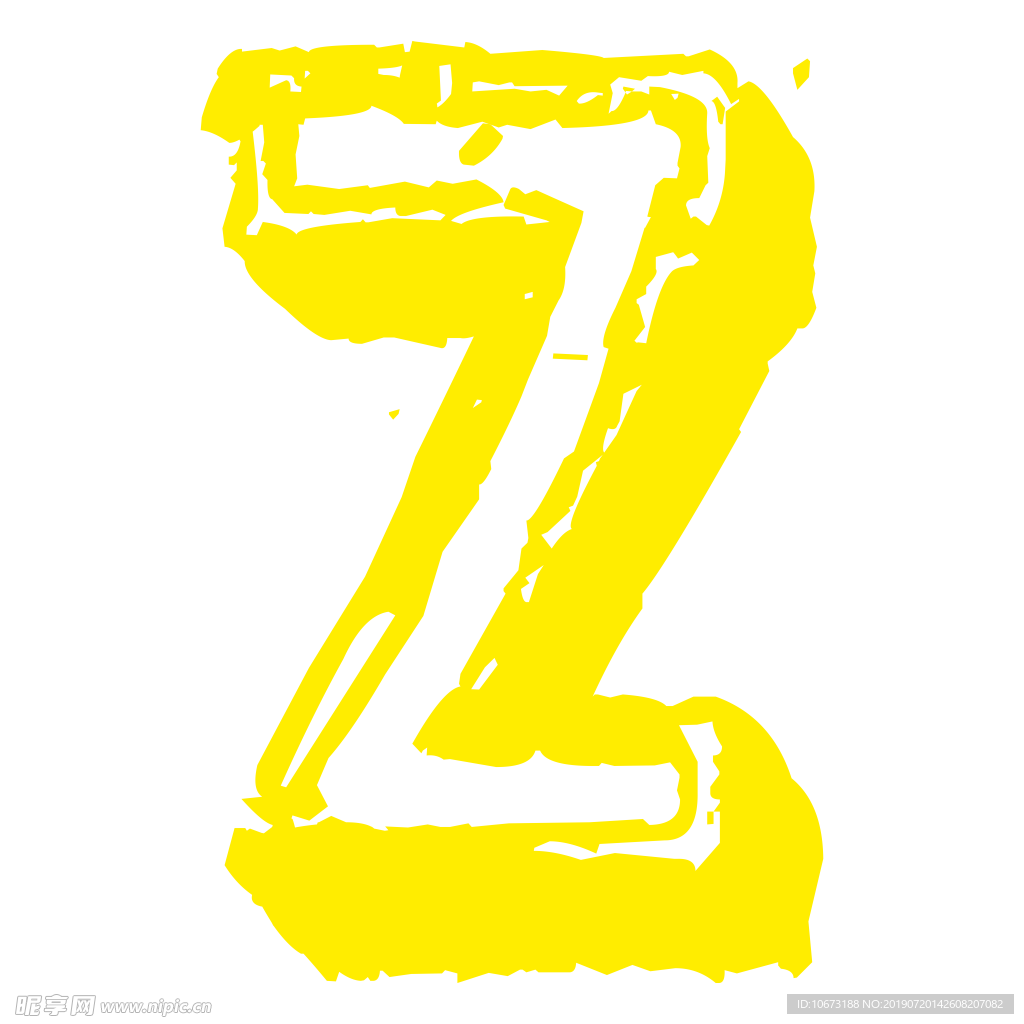 卡通字母