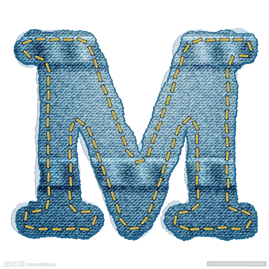 卡通字母