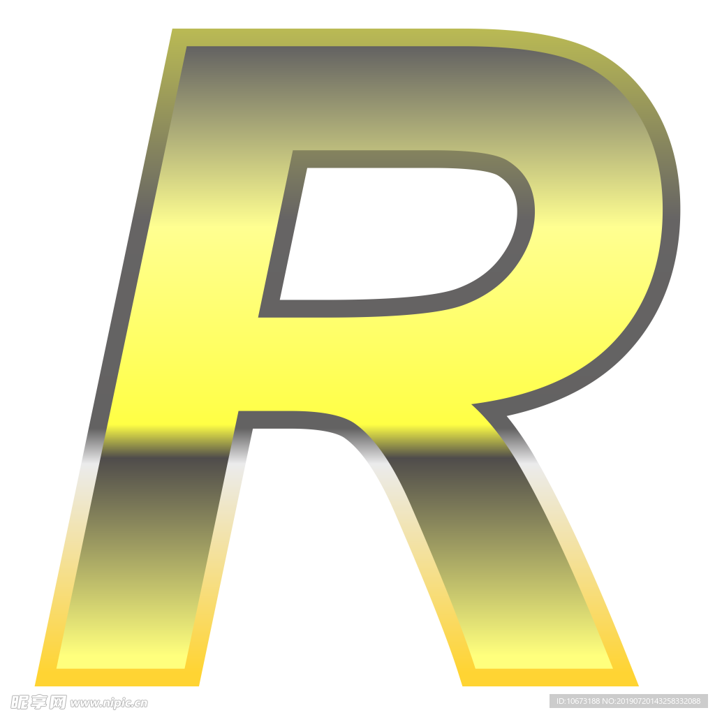 卡通字母