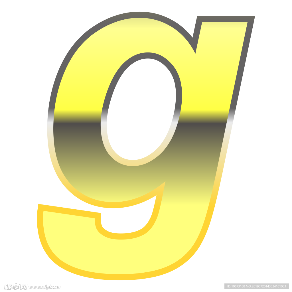 卡通字母