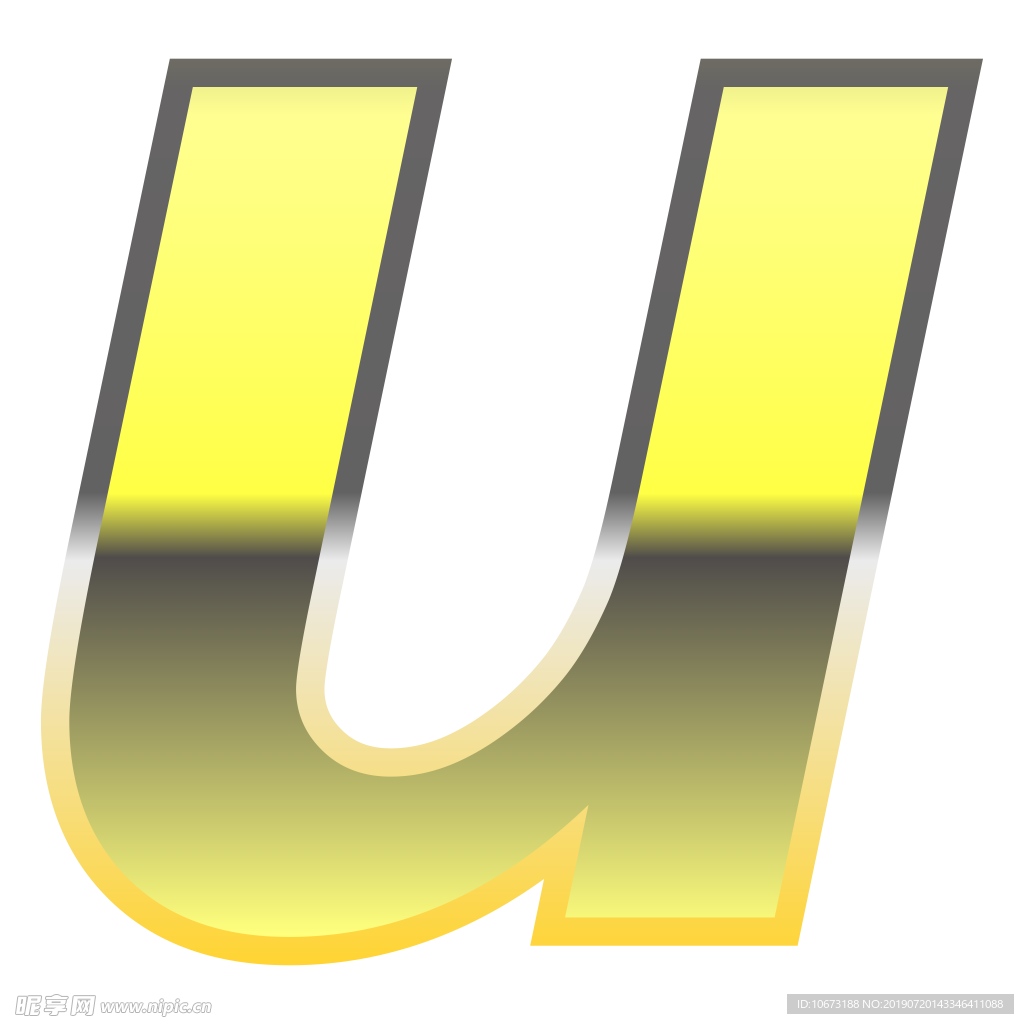 卡通字母