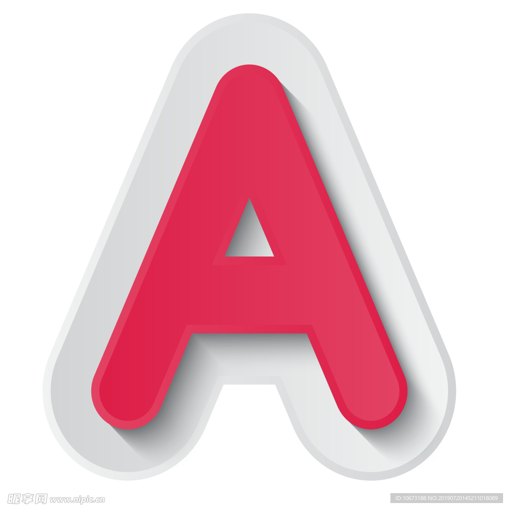 卡通字母