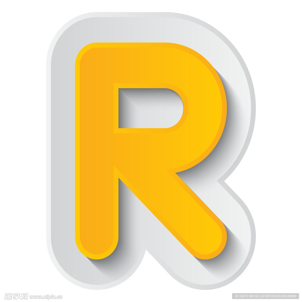 卡通字母
