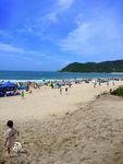 海边玩耍