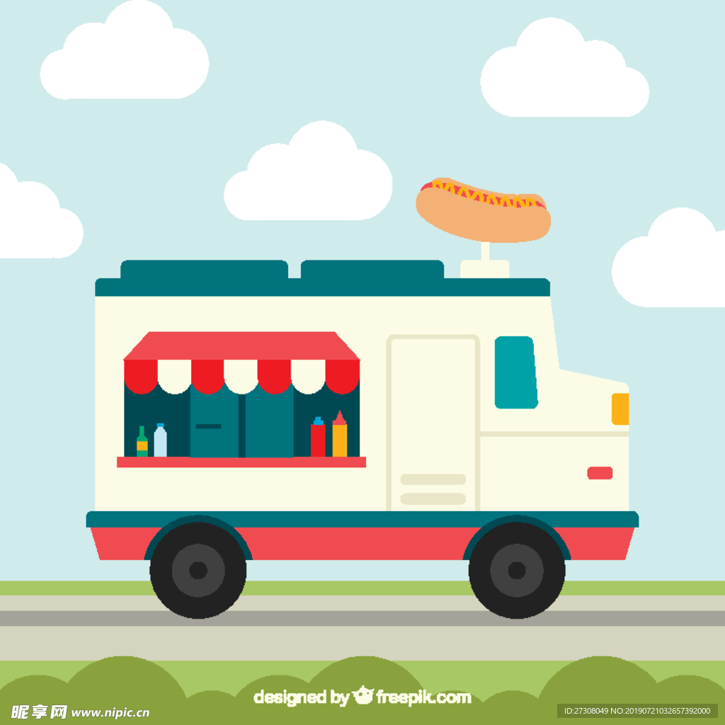 热狗车