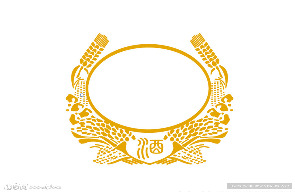 麦穗   边框  花框
