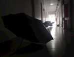 下雨后的宿舍
