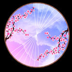 中式梅花圆形舞台
