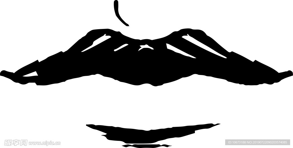 卡通嘴唇