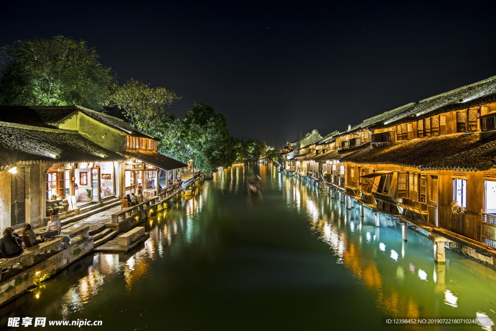 乌镇夜景