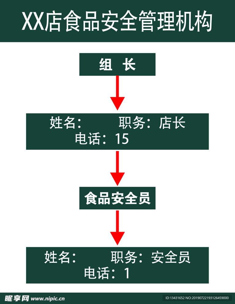 食品 安全 管理 彩色 分层清