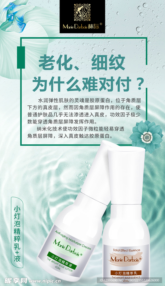 护肤品海报