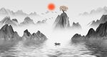 中国风山水