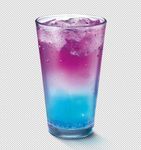彩色冰沙水晶玻璃杯
