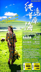 纯净草原海