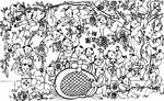 白描人物