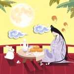 中秋赏月