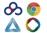 四种logo矢量图AI