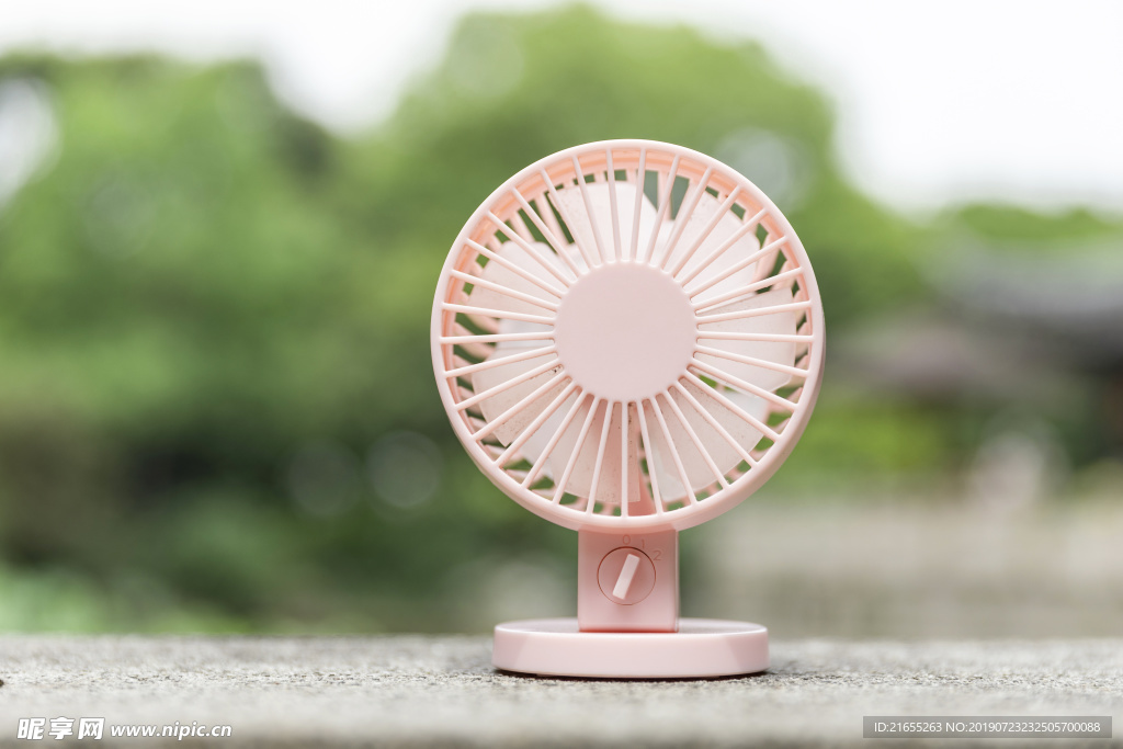 夏天摄影电风扇