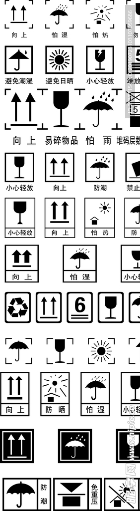纸箱标识