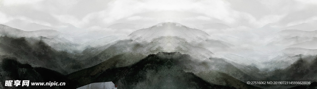 水墨背景
