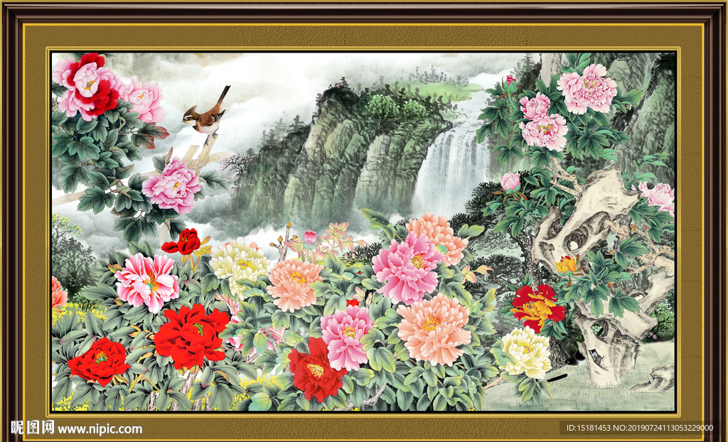中式花鸟