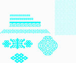 蒙古花纹