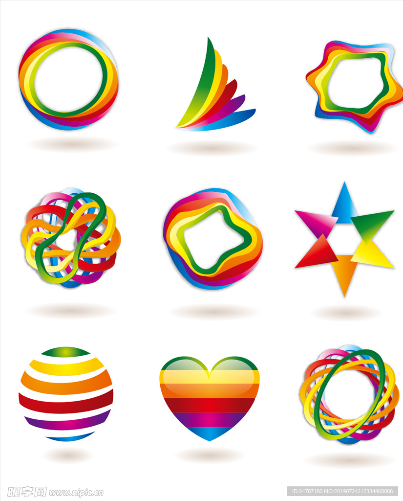 几何logo